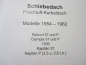 Preview: Werkstatthandbuch Schiebedach 1954-62