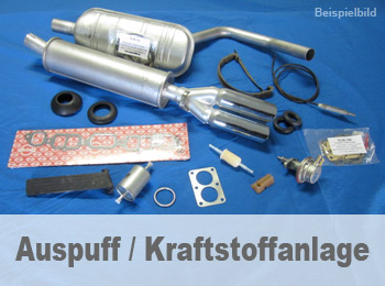 Auspuff / Kraftstoffanlage