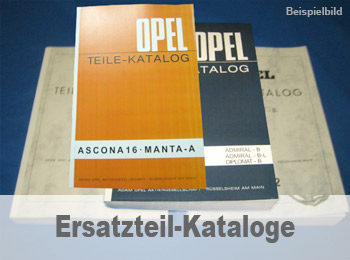 Opel Ersatzteil-Kataloge
