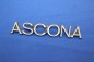 Preview: Logo "Ascona" on Boot Lid or Tailgate