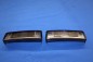Preview: Pair of glasses for front turn signals BLACK Kadett C later 08-77