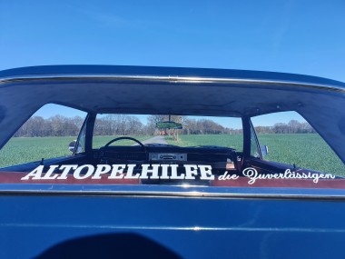 Heckscheiben-Gummi Fenster-Ecke Zierleiste Keder Heckscheibe unten li o. re  silber Opel Manta B - CLASSIC-DELUXE