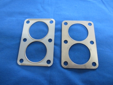 Gasket Exhaust Manifold lower CIH, large flange