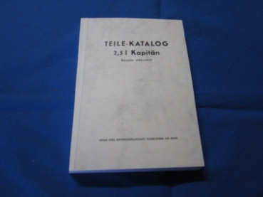 Ersatzteilkatalog Kapitän 54-57