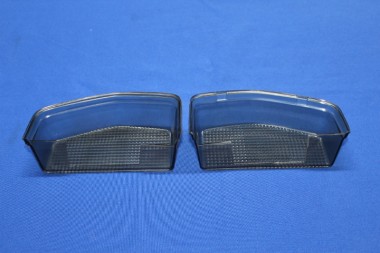 Pair of glasses for front turn signals Ascona B BLACK