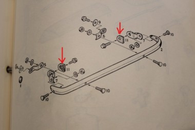 Rubber Layer Bumper-Mount side