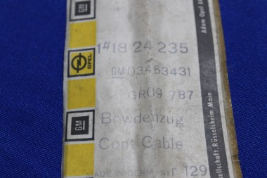 Preview: Heizungszug Rekord D 1,7 + 1,9 BIS FGST