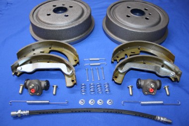 Brake-Kit rear Rekord C later Chassis-No., with small brake cylinders