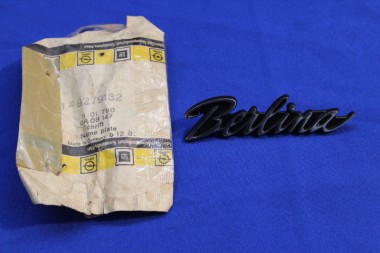 Logo "Berlina" on Front Wing , Kadett C