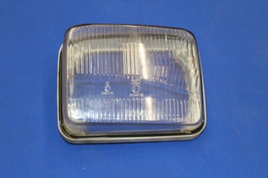 Head Lamp Glas with Frame Kadett C left, (Bilux)