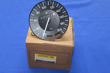 Speedometer Rekord C 200km/h, W=649, late