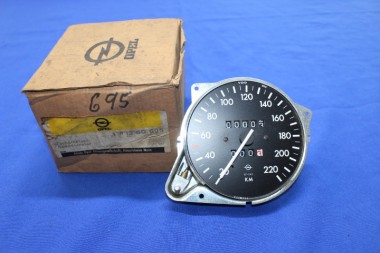 Speedometer Commodore B 220km/h, W=643