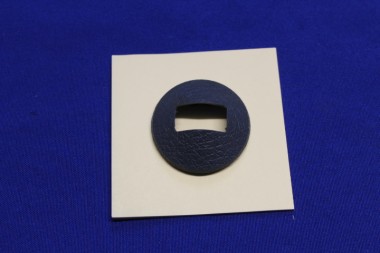 Preview: Rosette für Griff Türschloss-Innenbetätigung, BLAU , div. Modelle