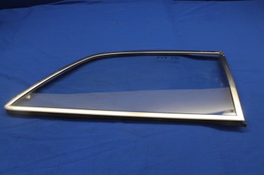 Side Ventilation Window with Chrome Frame rear right Rekord A+B 2-door-Sedan