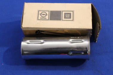 Auspuffblende Chrom , 41mm - UNIVERSAL