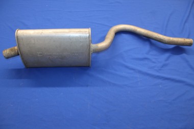 Exhaust Muffler front Commodore B 2,5S,  later Chassis-No.