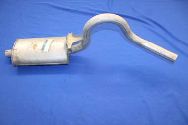 Front Muffler Manta B CC 1,2 / 1,3 / 1,6N, with pipe bent