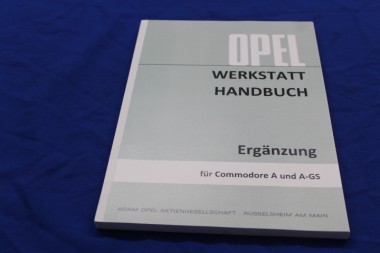 Werkstatthandbuch Commodore A + GS