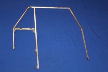 Preview: Chrom-Rahmen Tür- und Drehfenster rechts Rekord P2 Caravan