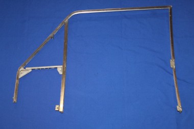 Preview: Chrom-Rahmen Tür- und Drehfenster rechts Commodore A/Rekord C, 2/3 türig