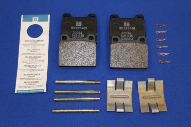 Bremskloetze vorne 238mm Scheibe, ORIGINAL-SET