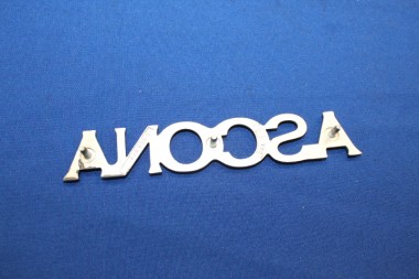 Logo "Ascona" on Boot Lid or Tailgate