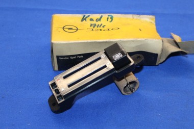 Preview: Schaltplatte mit Schalter für Gebläsemotor Kadett B, bis FGST-Nr