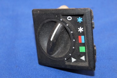 Preview: Drehschalter Lüftung + Klima Rekord E1, Commodore C, 4-polig