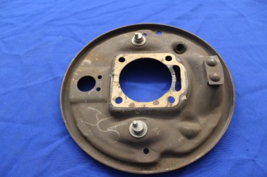 Preview: Brake anchor plate right Rekord E, Commodore C with round eccentric