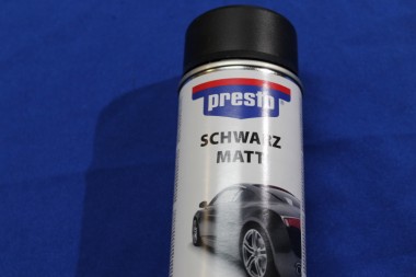 Mattschwarz 500ml-Sprüdose