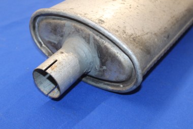 Preview: Auspufftopf vorn Manta B CC 1,2/1,3/1,6N , mit Achsbogen