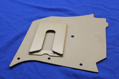 Fussraumverkleidung seitlich rechts beige, MIT Scheckheftfach