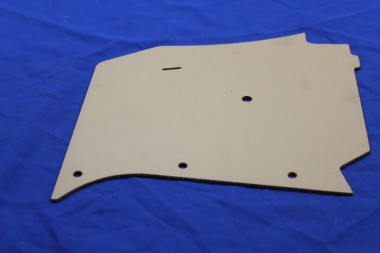Fussraumverkleidung seitlich rechts beige, OHNE Scheckheftfach