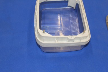 Preview: Scheinwerferglas mit Rahmen Kadett C2 rechts (Bilux)