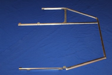 Preview: Chrom-Rahmen Tür- und Drehfenster rechts Rekord P2 Caravan