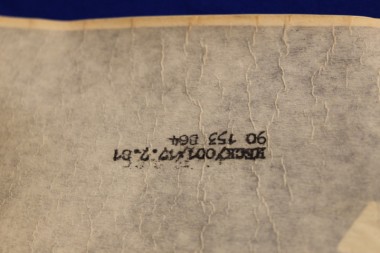 Preview: Aufkleber / Farbstreifen "Manta Magic für Kofferdeckel, Manta B