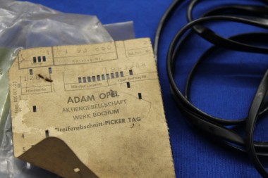 Einfasskeder für Schiebedachrahmen Kadett A