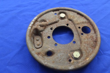 Preview: Bremsankerplatte hinten links Kadett C OHV, ab FGST-Nr, mit Patina