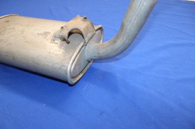 Exhaust Muffler front Commodore B 2,5S,  later Chassis-No.