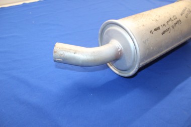 Exhaust Muffler rear Rekord E Caravan 2,3D, up to engine-no.