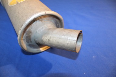 Exhaust Muffler rear Kadett C Caravan, with pipe