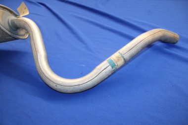 Exhaust Muffler front Rekord E 1,9N + 2,0N Caravan, with pipe bent