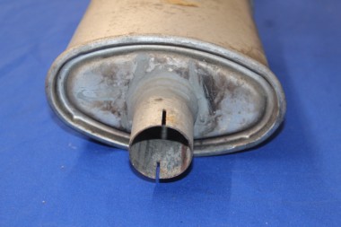 Front Muffler Manta B CC 1,2 / 1,3 / 1,6N, with pipe bent