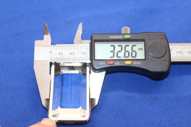 Preview: Chrom-Rosette für Türveriegelung Manta B Berlinetta bis FGST-Nr