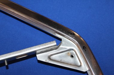 Preview: Chrom-Rahmen Tür- und Drehfenster rechts Commodore A/Rekord C,  4/5-türig