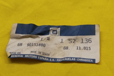 Preview: Gummiabdichtung Seitenwandschwenkfenster Corsa A bis FGST-Nr