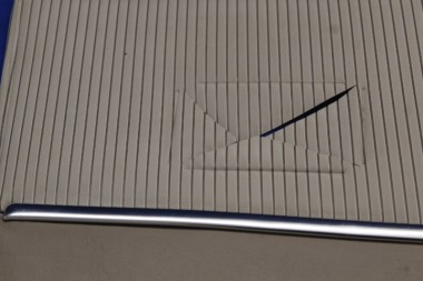 Preview: Türverkleidung Olympia Rekord P1, hinten rechts, braun