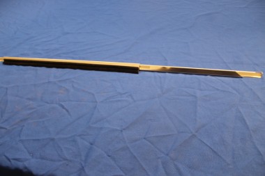 Preview: Chromleiste Türschacht hinten links Rekord D / Commodore B 4-trg Limousine