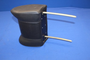 Preview: Kopfstütze vorn Kunstleder schwarz, Commodore B, Rekord D