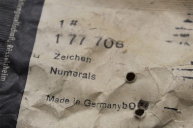 Preview: Schriftzug "16" an Kofferdeckel / Heckklappe Ascona A